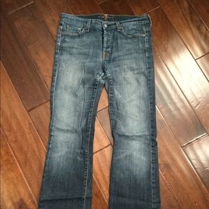 7 For All Mankind - button fly boy cut - size 31